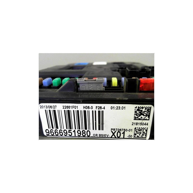 BOITIER GESTION HABITACLE PEUGEOT 207+ 12-14