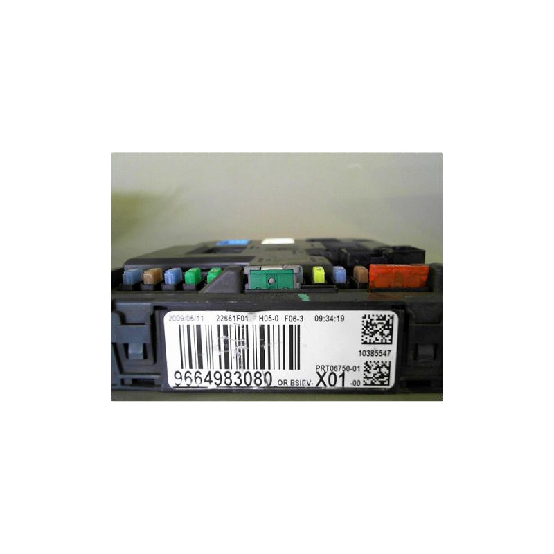 BOITIER GESTION HABITACLE PEUGEOT 207 5P