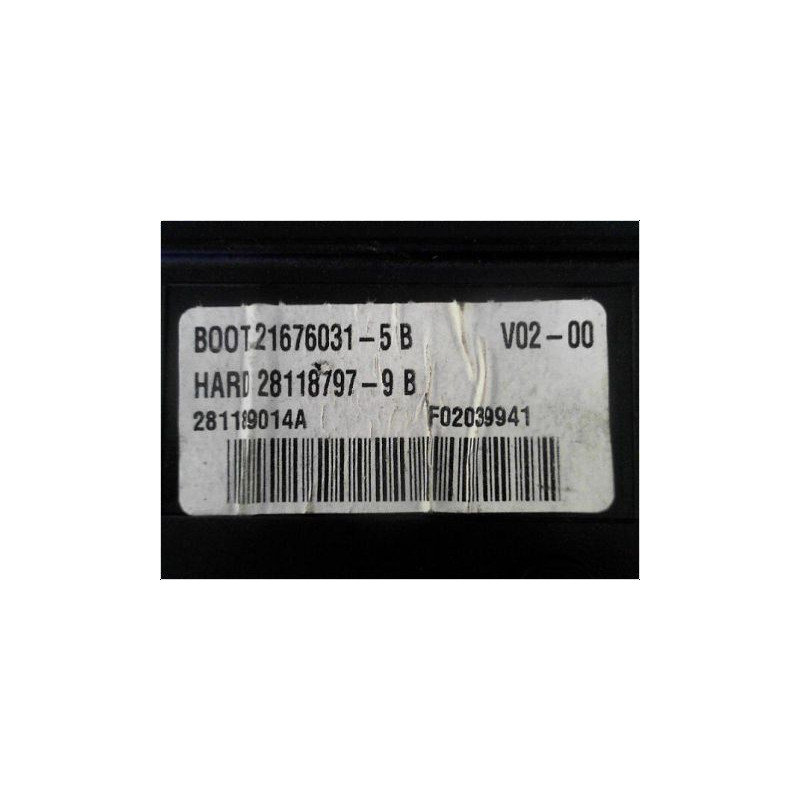 BOITIER GESTION HABITACLE PEUGEOT 307 2005-2007
