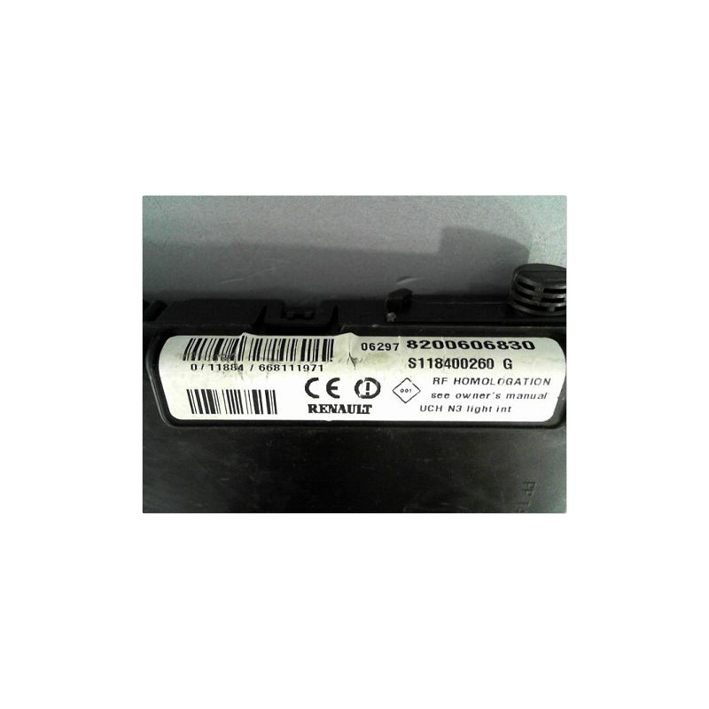BOITIER GESTION HABITACLE RENAULT SCENIC II PH.2 06-09