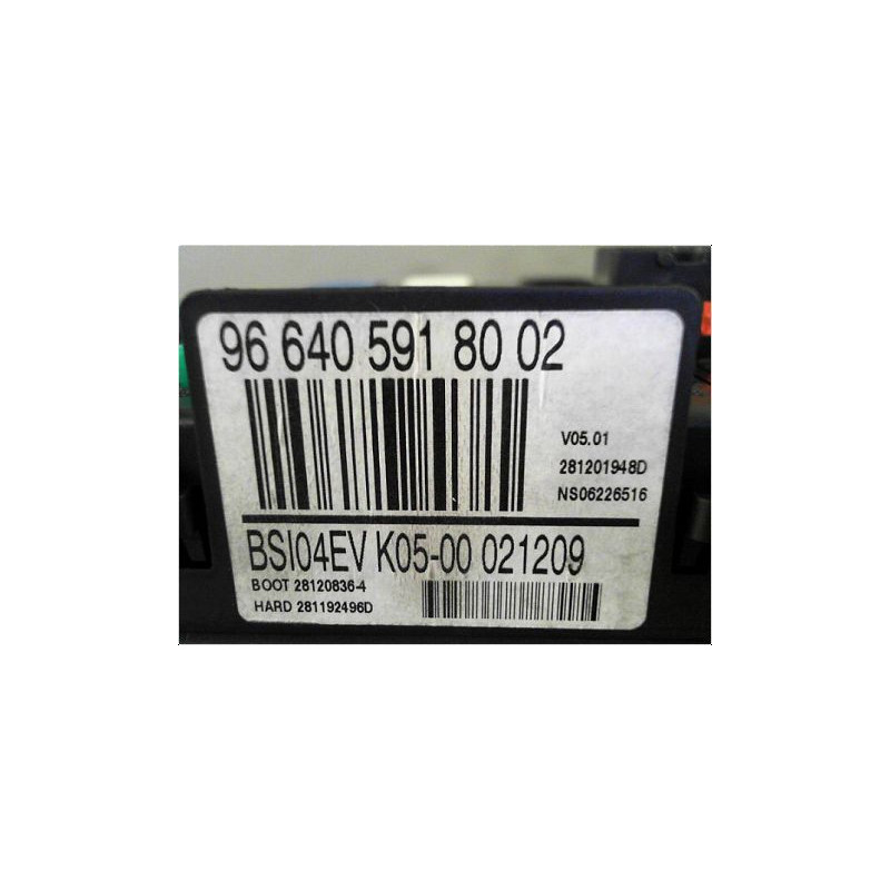 BOITIER GESTION HABITACLE PEUGEOT 308 2007-2011