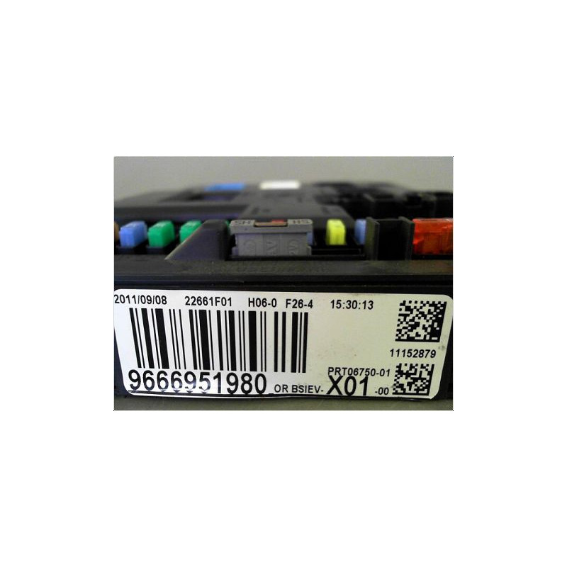 BOITIER GESTION HABITACLE PEUGEOT 207 2011-