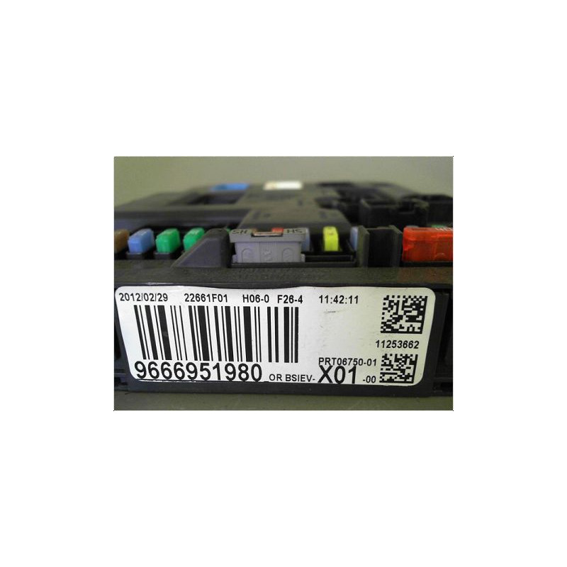 BOITIER GESTION HABITACLE PEUGEOT 207 2011-