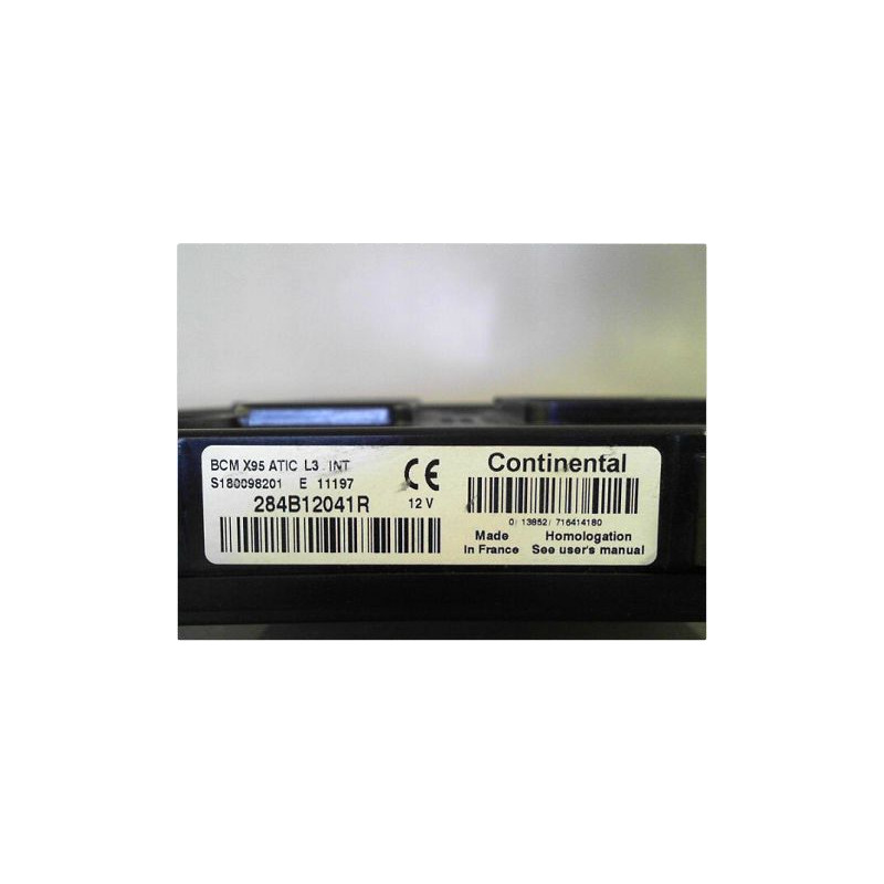 BOITIER GESTION HABITACLE RENAULT MEGANE III 08-12