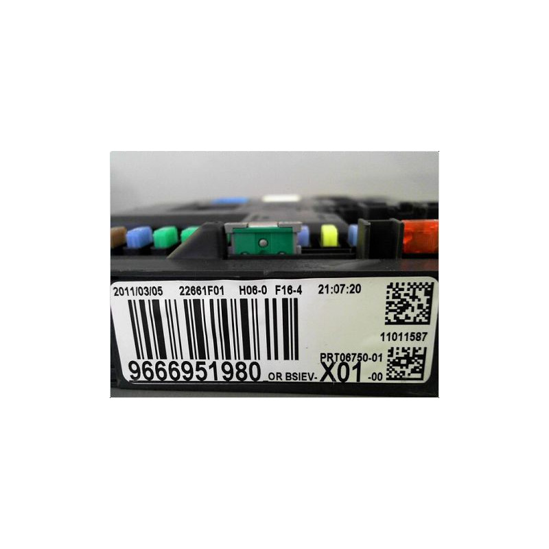 BOITIER GESTION HABITACLE PEUGEOT 207 2009-