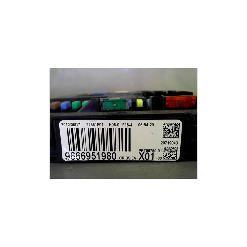 BOITIER GESTION HABITACLE PEUGEOT 207 5P