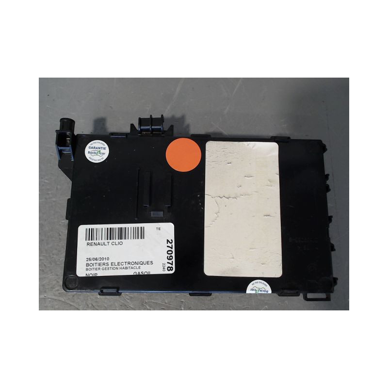 BOITIER GESTION HABITACLE RENAULT CLIO