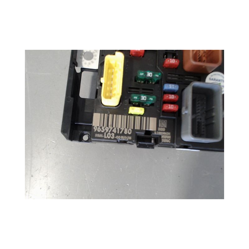 BOITE A FUSIBLES CITROEN C2 2003-