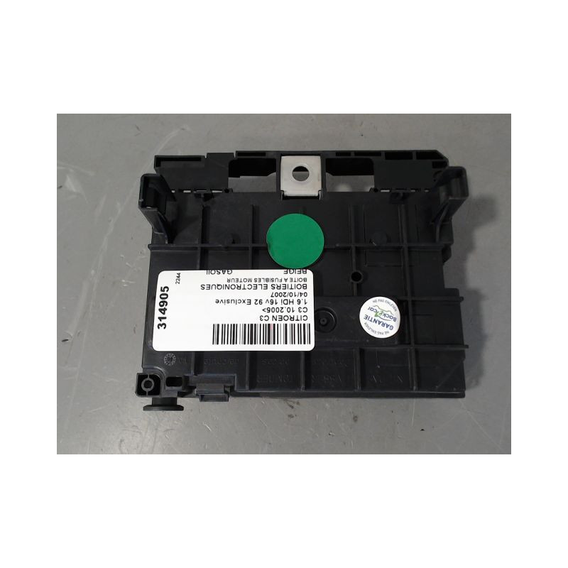BOITE A FUSIBLES CITROEN C3 2005-
