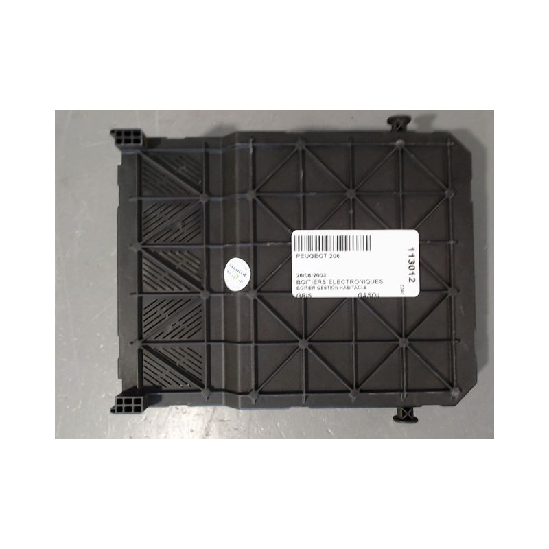 BOITIER GESTION HABITACLE PEUGEOT 206