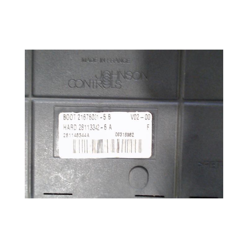 BOITIER GESTION HABITACLE PEUGEOT 307 CC 2P Phase 1 2003-2005