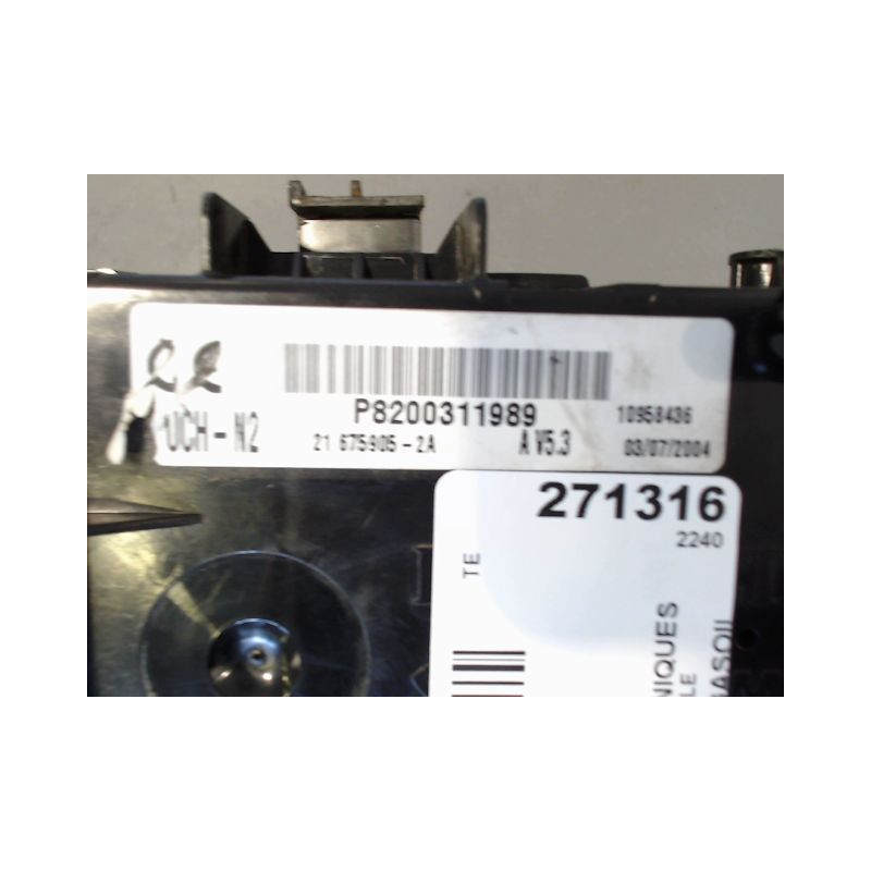 BOITIER GESTION HABITACLE RENAULT CLIO
