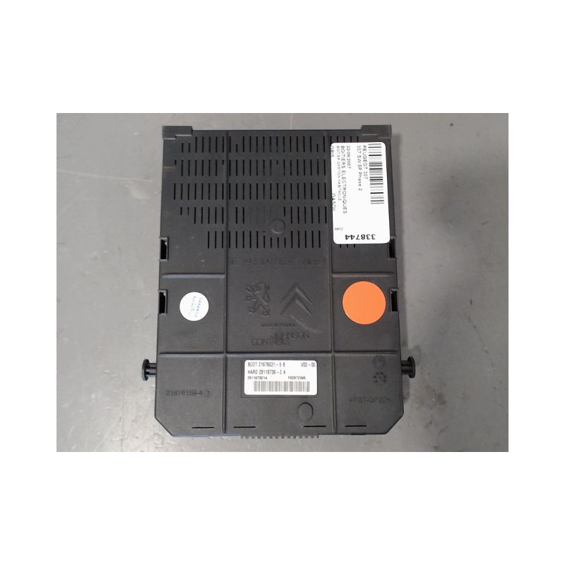 BOITIER GESTION HABITACLE PEUGEOT 307 SW Phase 2 2005-2008