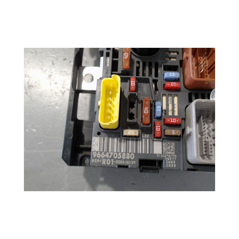 BOITE A FUSIBLES CITROEN C4 PICASSO MONOSP. I 2007-2013