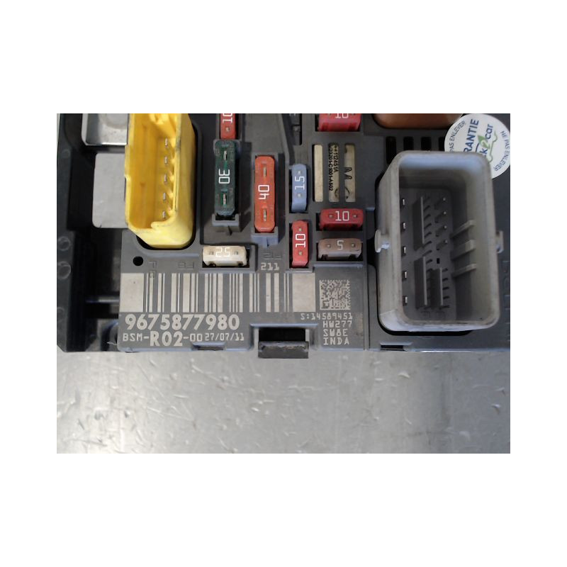 BOITE A FUSIBLES CITROEN C5 BERL. II (X7) 2008-...