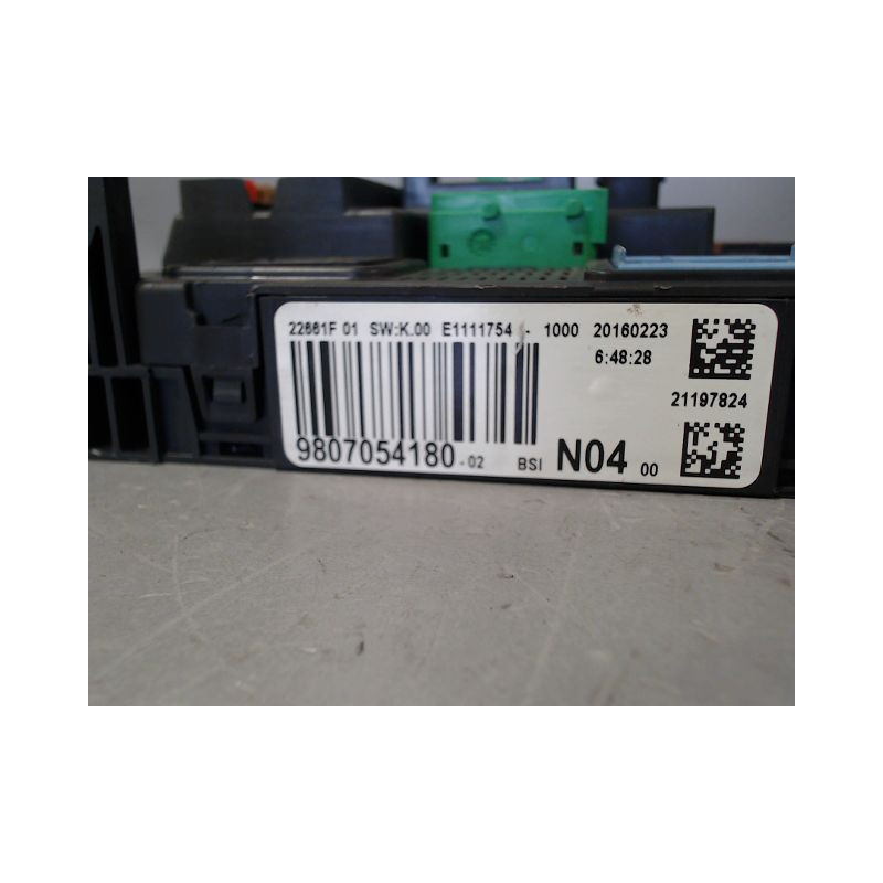 BOITIER GESTION HABITACLE PEUGEOT 308 2011-