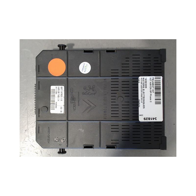 BOITIER GESTION HABITACLE PEUGEOT 307 Phase 2 2005-2007