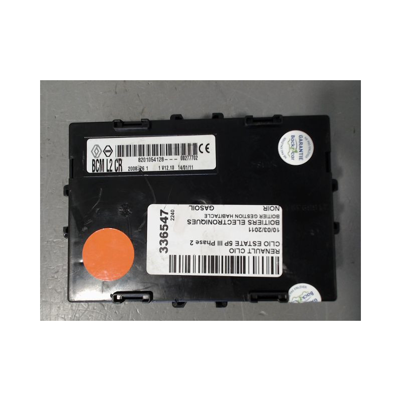 BOITIER GESTION HABITACLE RENAULT CLIO ESTATE III Phase 2 2009-2012