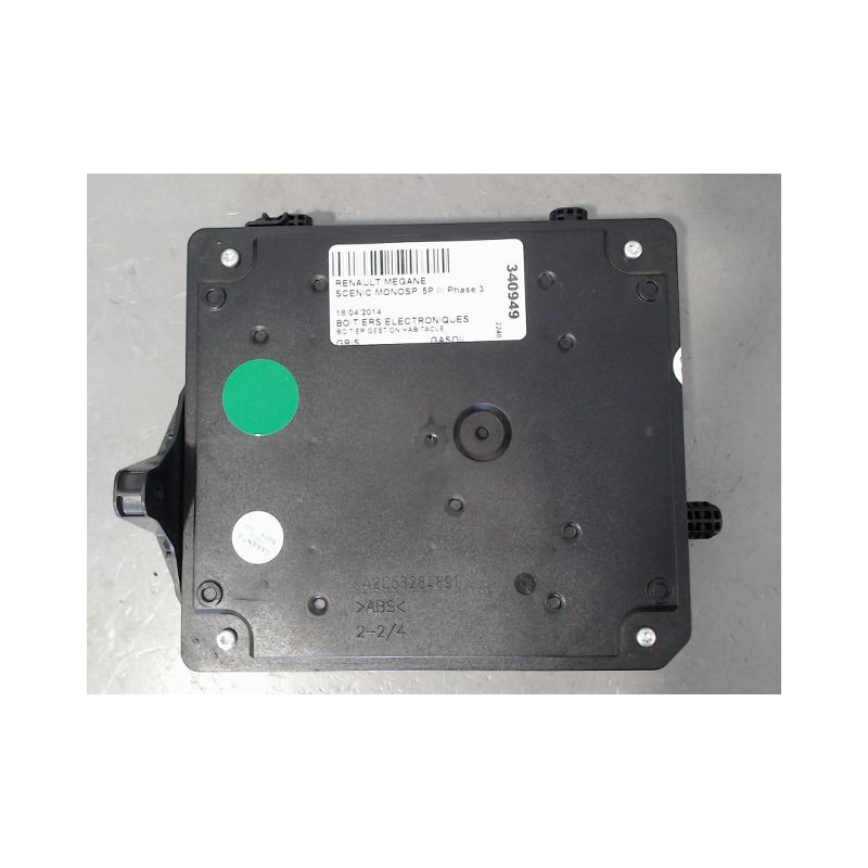 BOITIER GESTION HABITACLE RENAULT SCENIC MONOSP. III Phase 3 2013-...