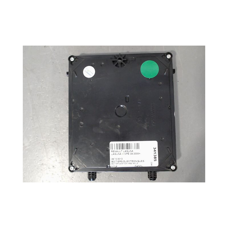 BOITIER GESTION HABITACLE RENAULT LAGUNA III CPÉ 2008-