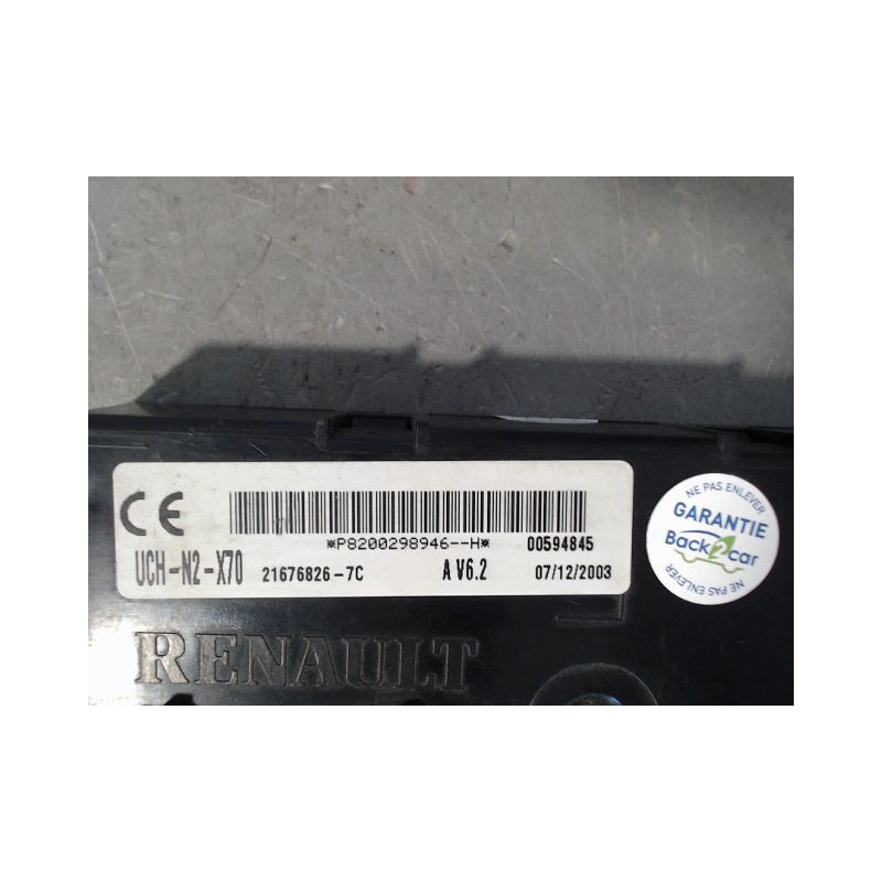 BOITIER GESTION HABITACLE RENAULT MASTER