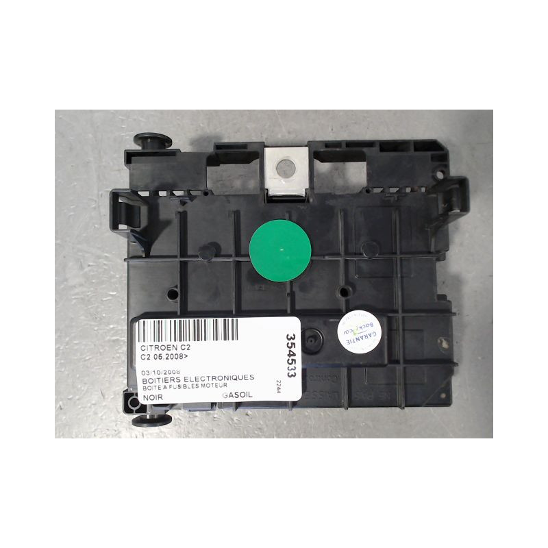 BOITE A FUSIBLES CITROEN C2 2008-