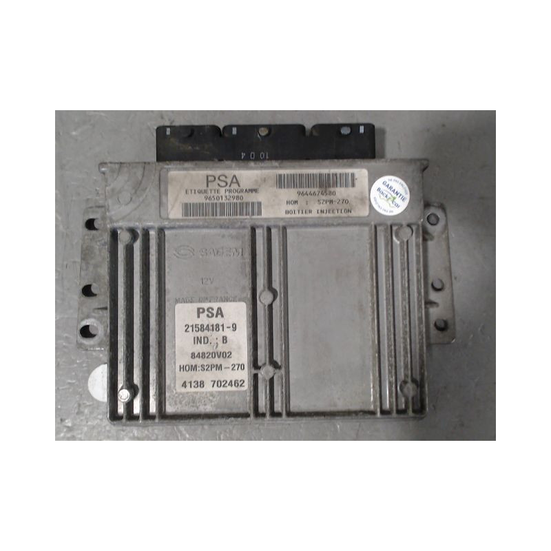 CALCULATEUR MOTEUR CITROEN XSARA