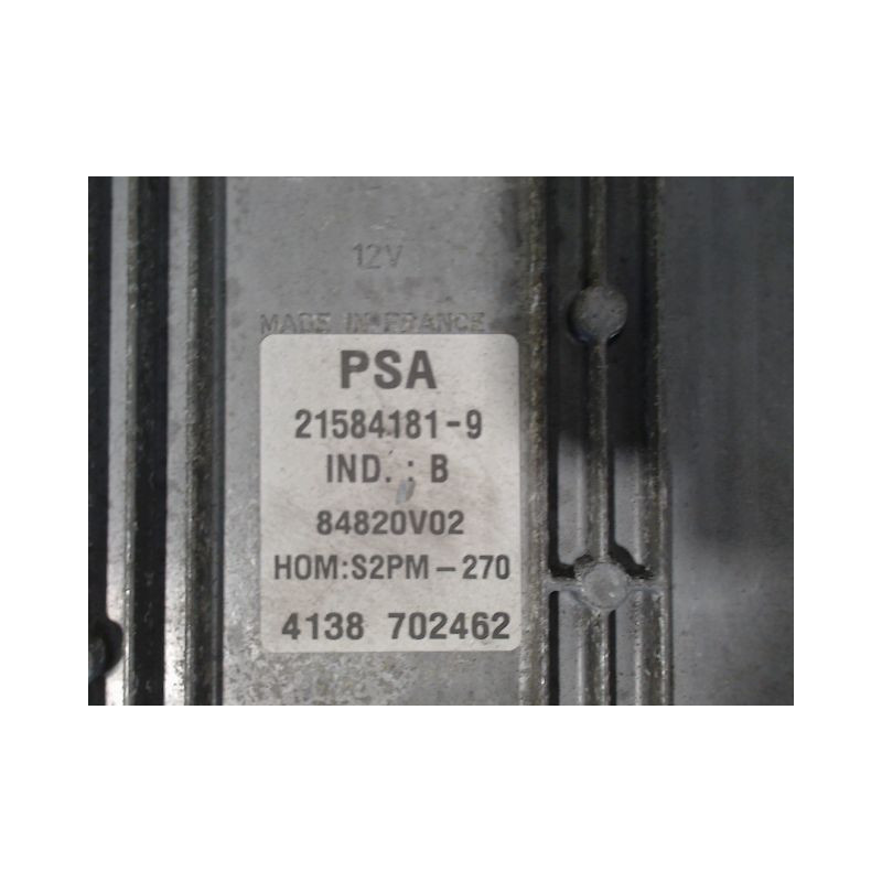 CALCULATEUR MOTEUR CITROEN XSARA