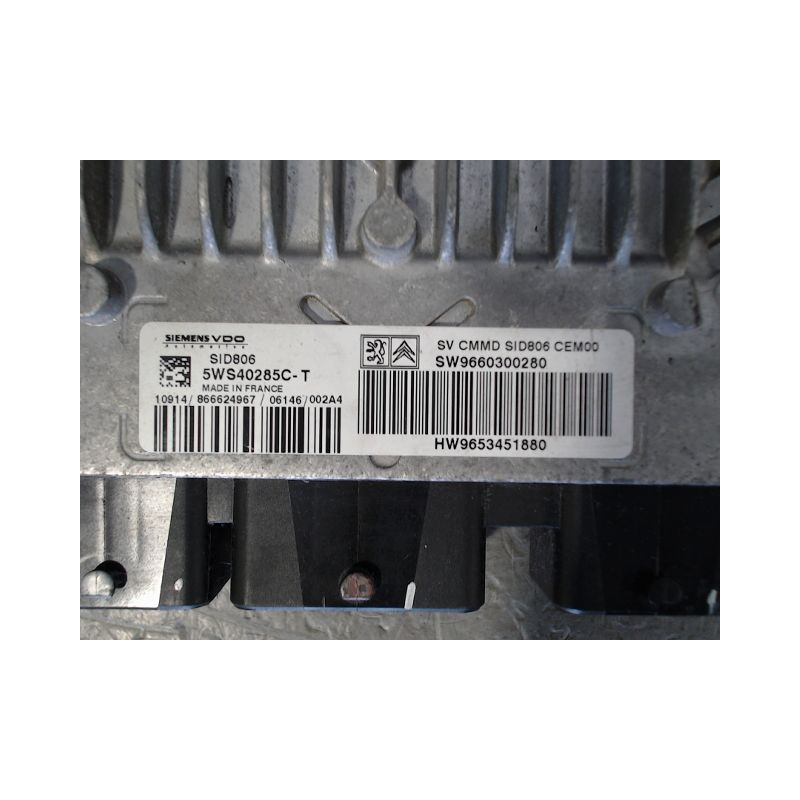 CALCULATEUR MOTEUR CITROEN C3 I Phase 2 2005-2010