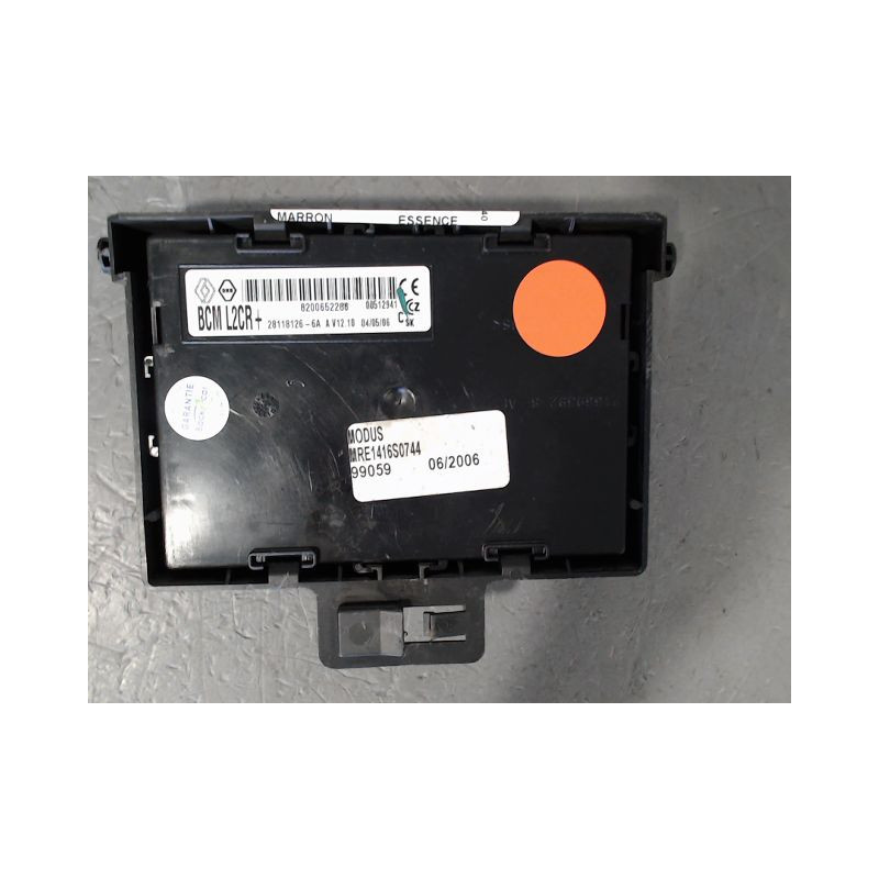BOITIER GESTION HABITACLE RENAULT MODUS