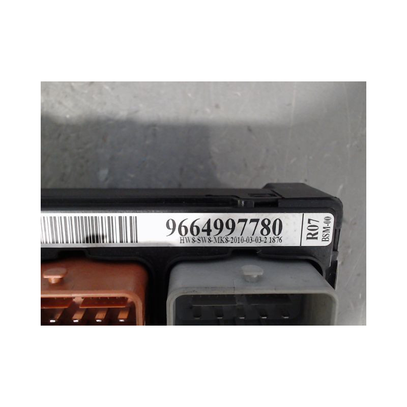BOITE A FUSIBLES CITROEN C3 II Phase 1 (A51) 2009-2013