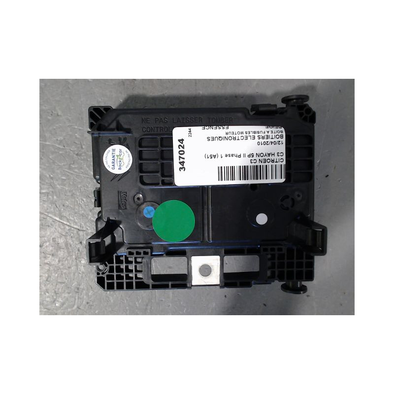 BOITE A FUSIBLES CITROEN C3 II Phase 1 (A51) 2009-2013