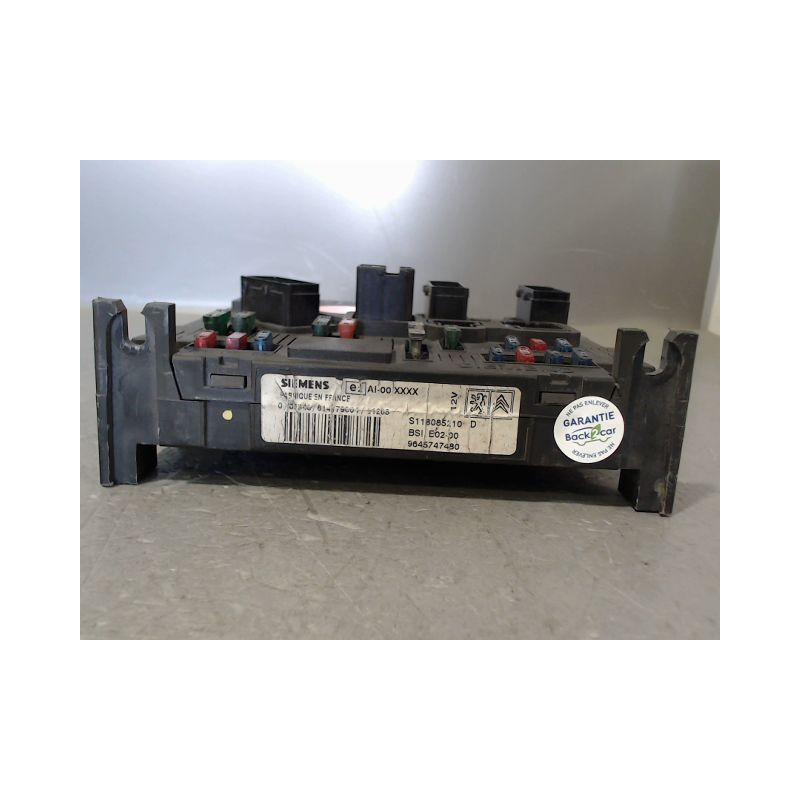 BOITIER GESTION HABITACLE PEUGEOT 206 98-09