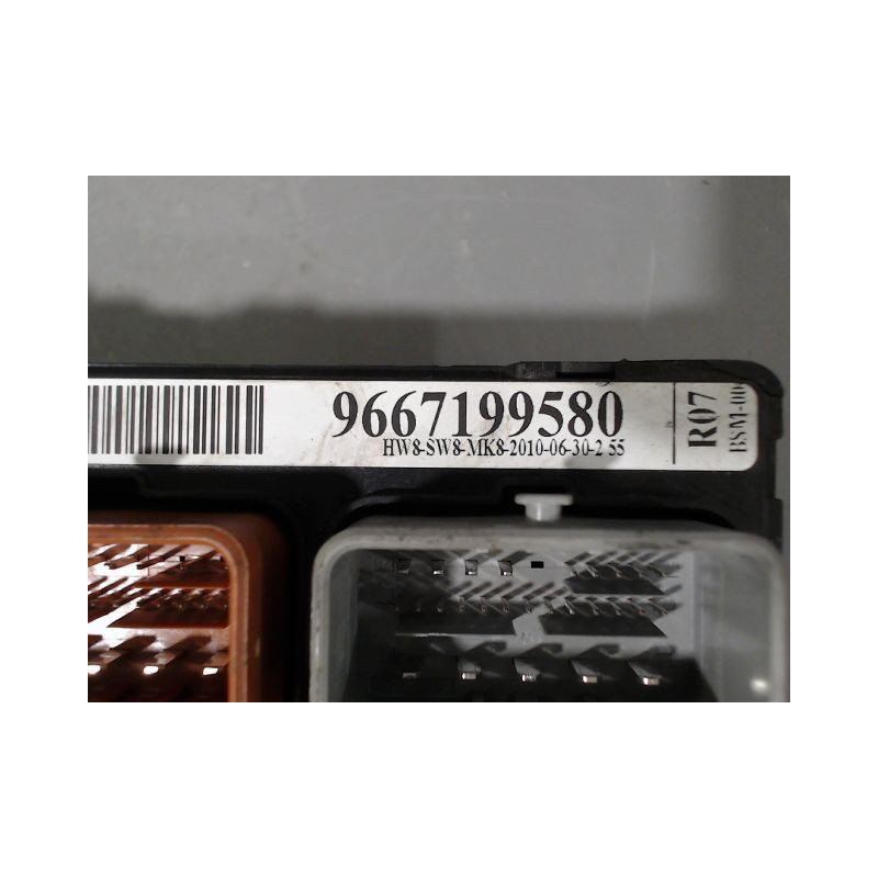 BOITE A FUSIBLES CITROEN C3 2009-