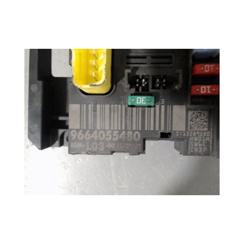 BOITE A FUSIBLES CITROEN C3 2005-