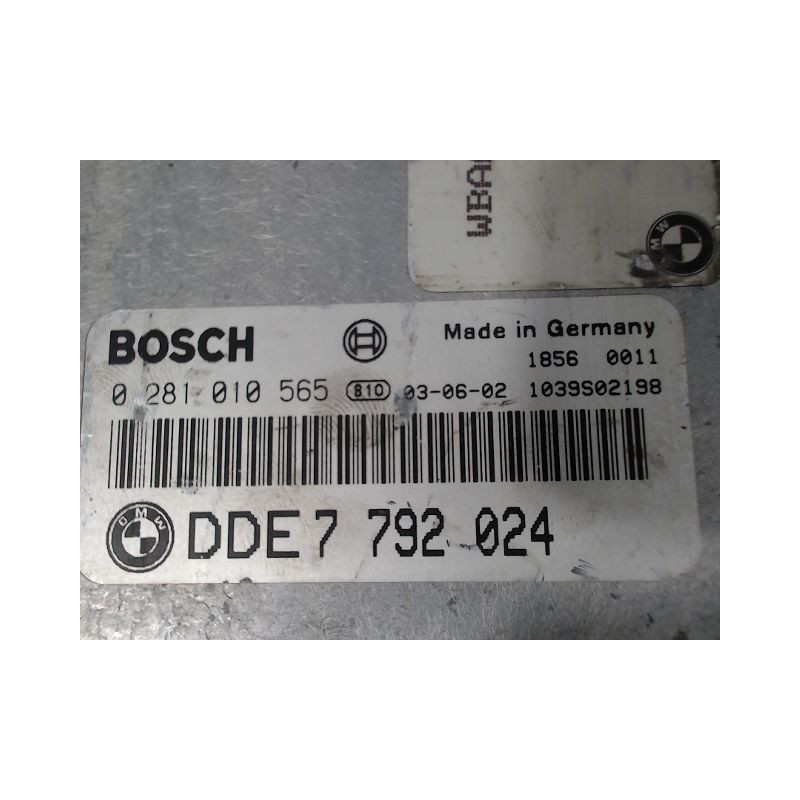 CALCULATEUR MOTEUR BMW SERIE 3 (E46) 01-2005