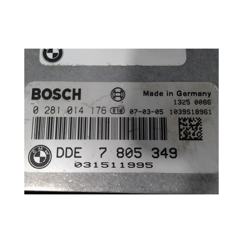 CALCULATEUR MOTEUR BMW X3 2004-2006