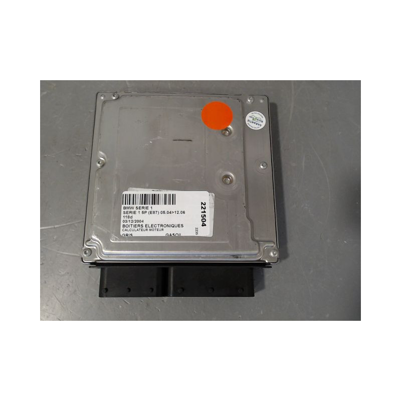 CALCULATEUR MOTEUR BMW SERIE 1 (E87) 04-06