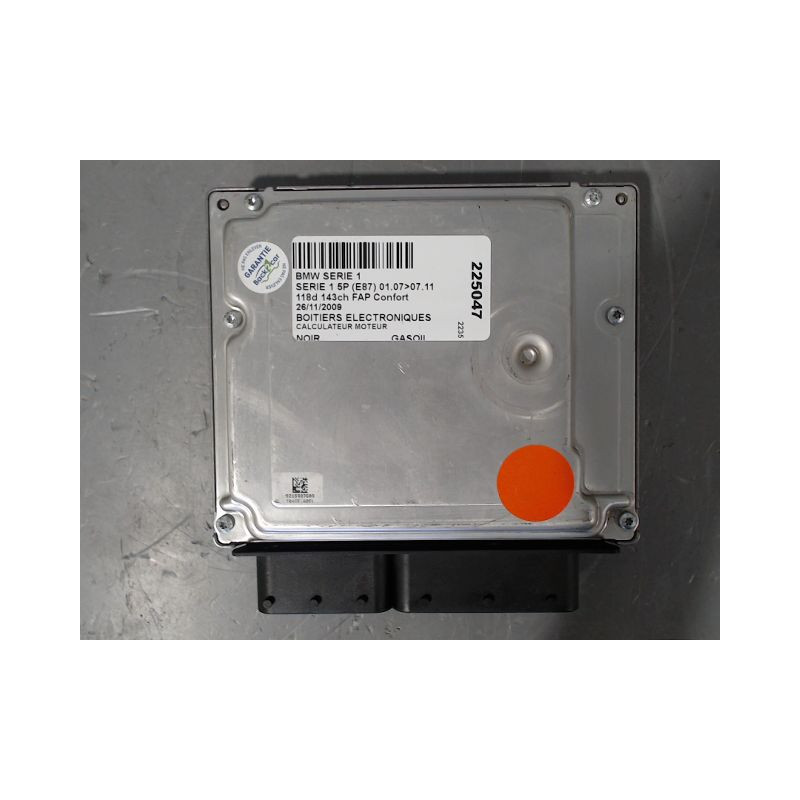 CALCULATEUR MOTEUR BMW SERIE 1 (E87) 07-11