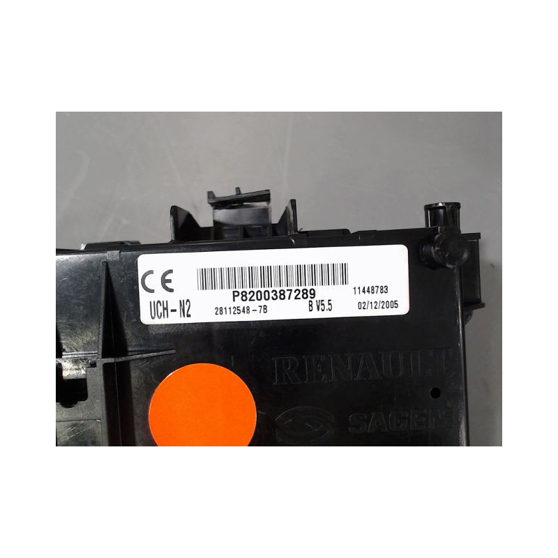 BOITIER GESTION HABITACLE RENAULT CLIO