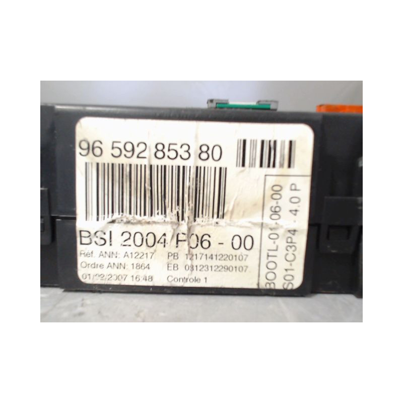 BOITIER GESTION HABITACLE PEUGEOT 207