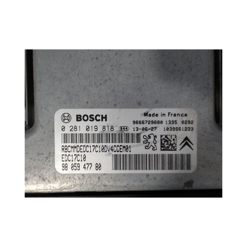 CALCULATEUR MOTEUR CITROEN C3