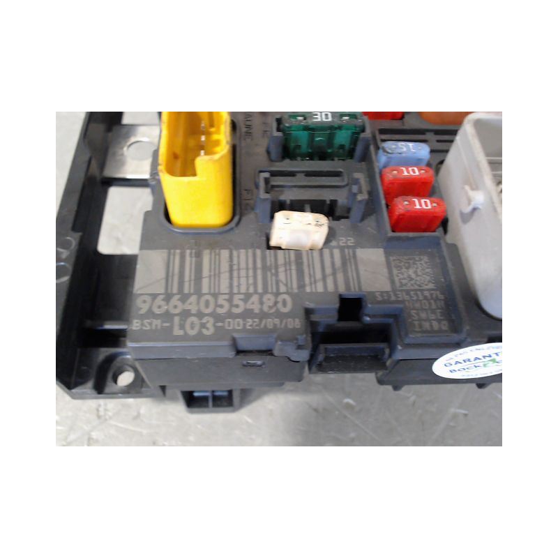 BOITE A FUSIBLES CITROEN C2 2003-