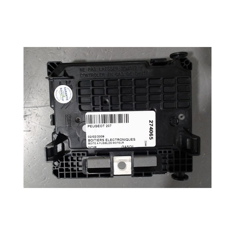 BOITE A FUSIBLES PEUGEOT 207