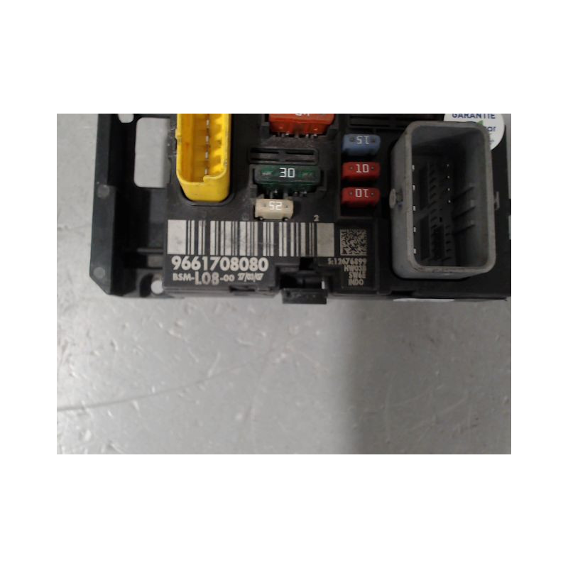 BOITE A FUSIBLES CITROEN GRAND C4 PICASSO