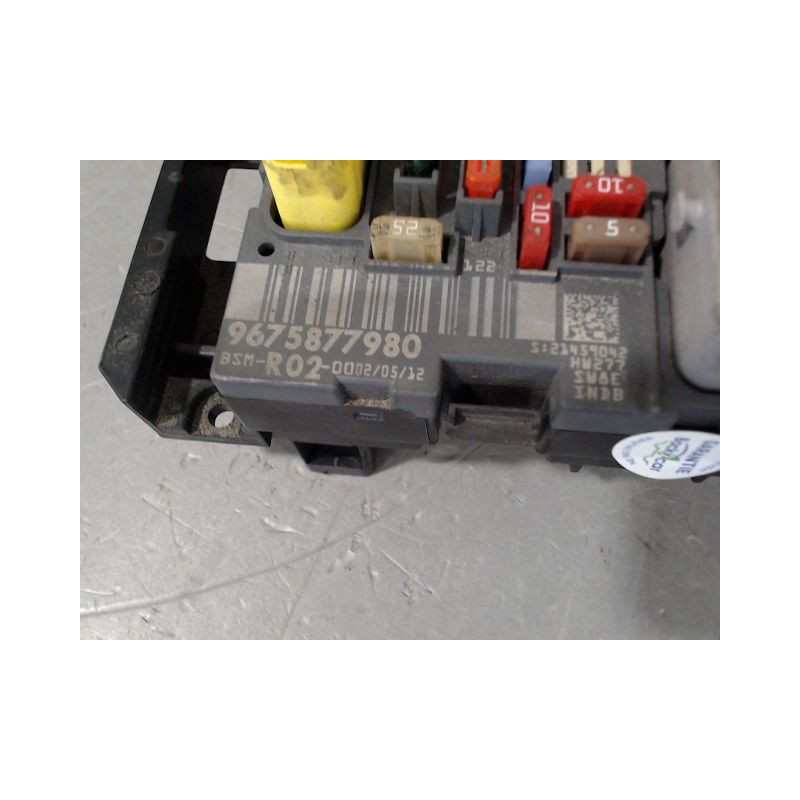 BOITE A FUSIBLES CITROEN GRAND C4 PICASSO