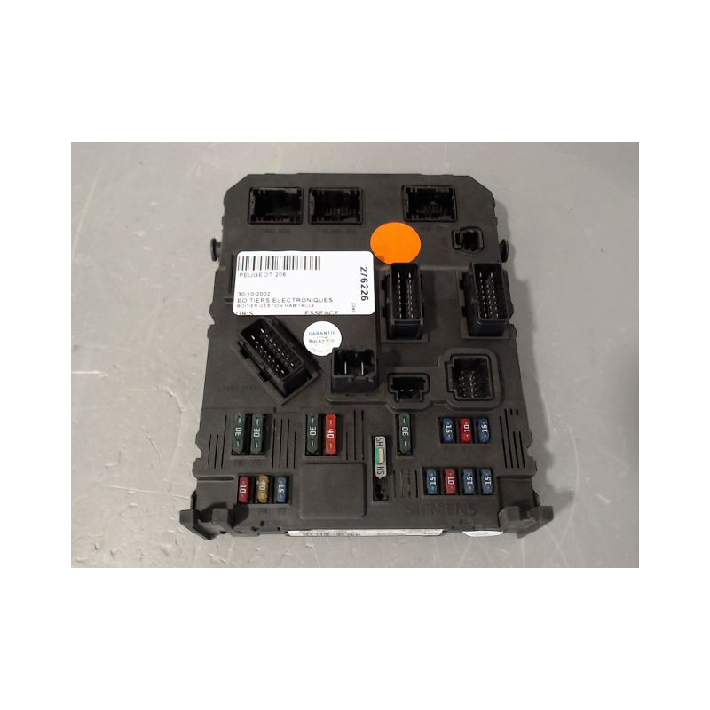 BOITIER GESTION HABITACLE PEUGEOT 206