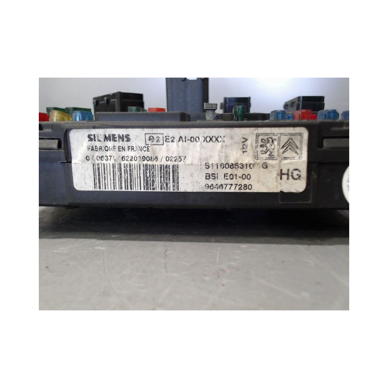 BOITIER GESTION HABITACLE PEUGEOT 206
