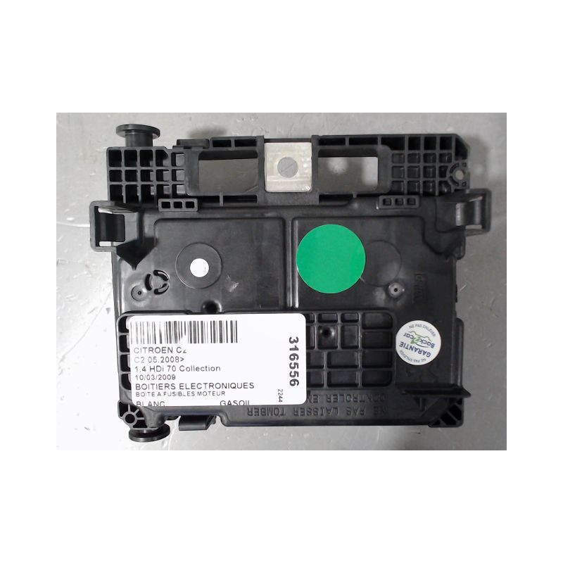BOITE A FUSIBLES CITROEN C2 2008-