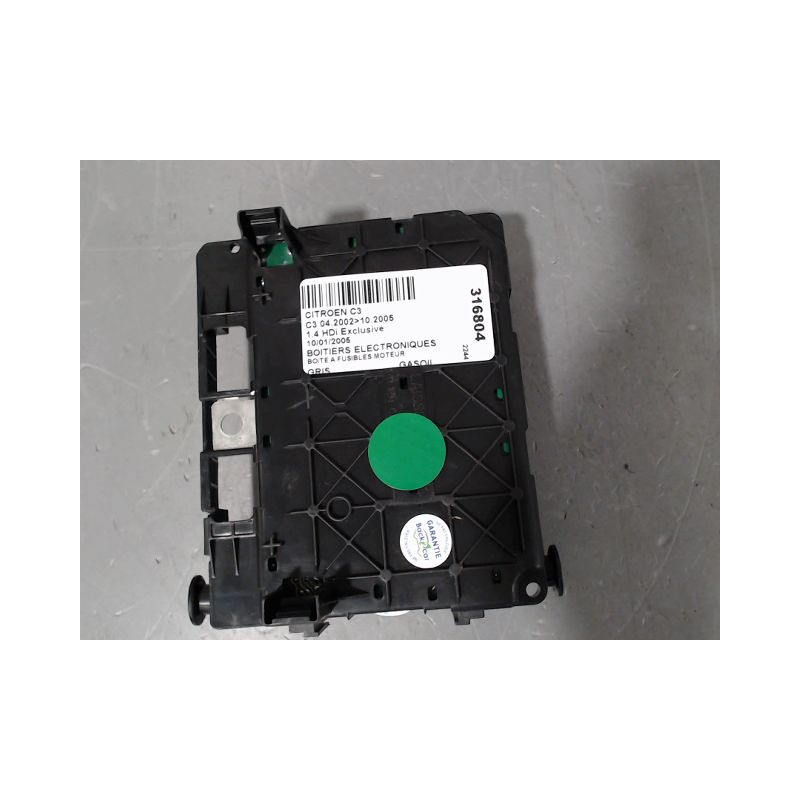 BOITE A FUSIBLES CITROEN C3 2002-2005